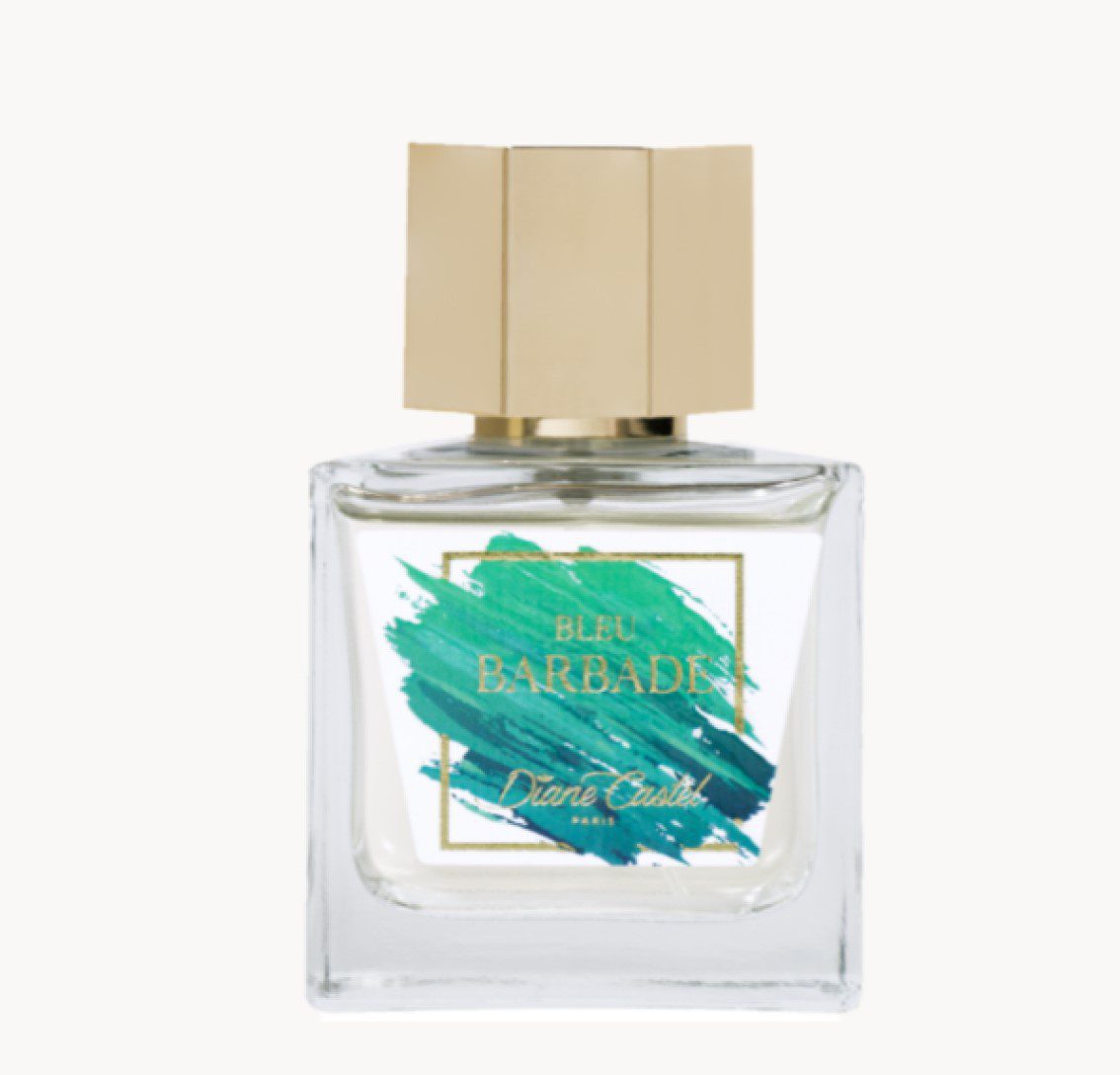 Franse heren Eau De Parfum BLUE BARBADOS - houtachtig geur - frisheid - zuiverend - intense blauw 100ml - Afbeelding 3