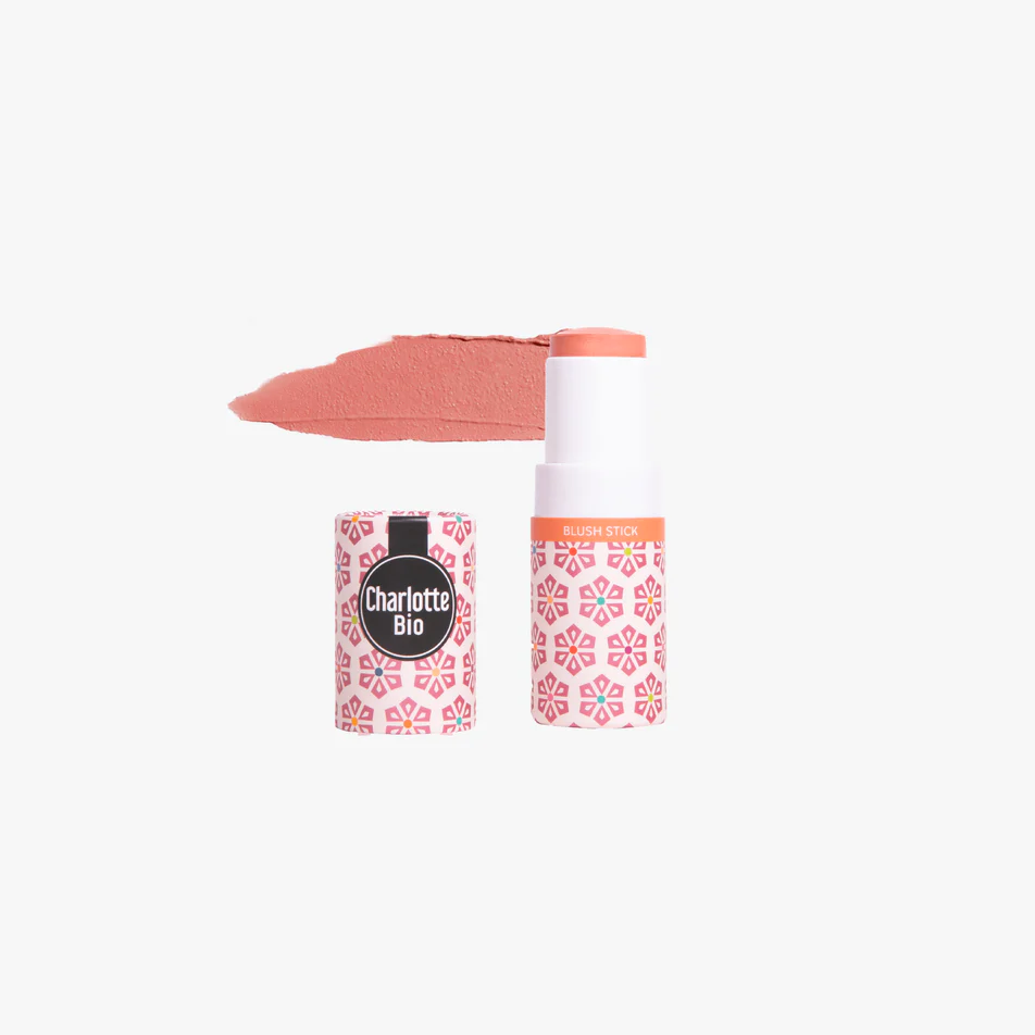 Cosmos biologische en veganistische gezicht blush - rouge balsem - Koraal - 5gr