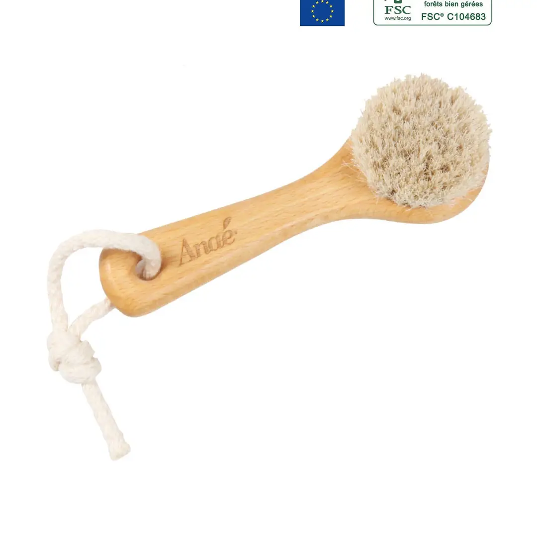 borstel-gezicht
