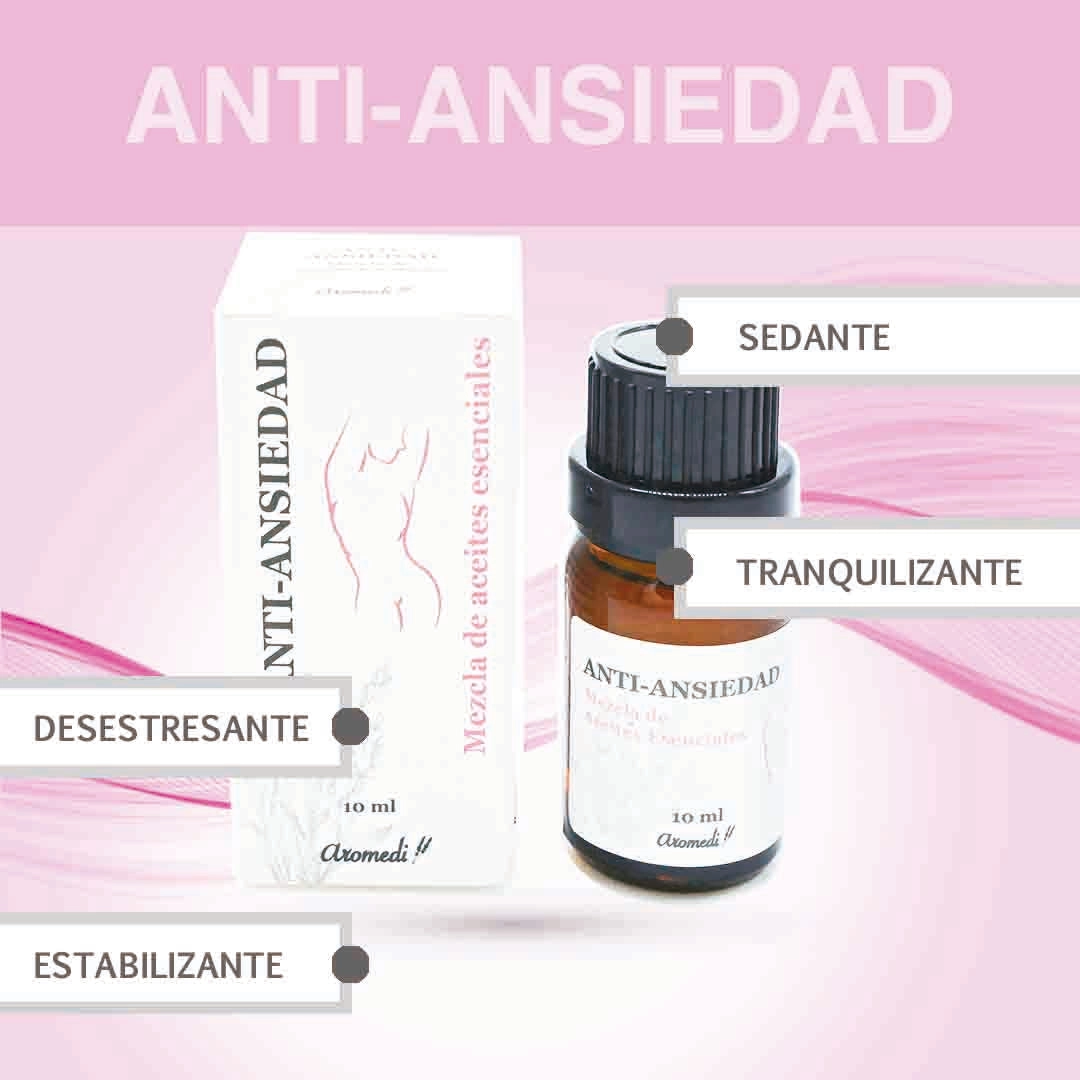 Natuurlijke etherische olie mix ANGST compositie - lavendel - ylang-ylang - wierook 10ml
