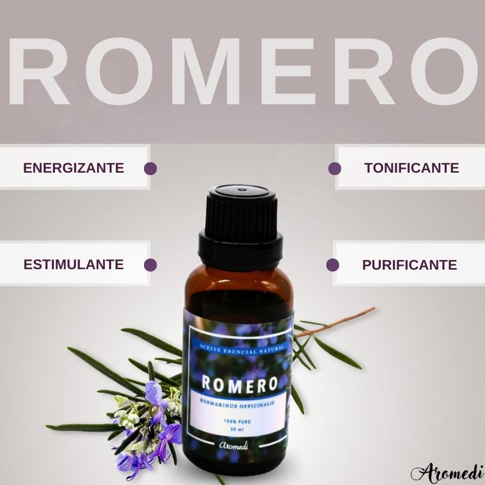 Natuurlijke Rozemarijn etherische olie - voor energie en mentale helderheid 30ml