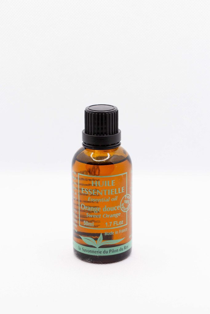 Bio Essentiële olie van zoete sinaasappel - de exotische elixir - in basis olie gebruiken - sfeer brander 50 ml