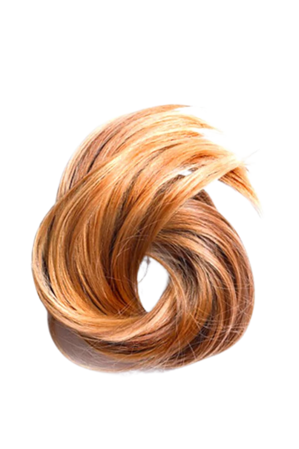 Biologische haar kleuring - henna poeder - kruiden - GOUD BLOND 7.3 - natuurlijke verf - handschoenen en muts
