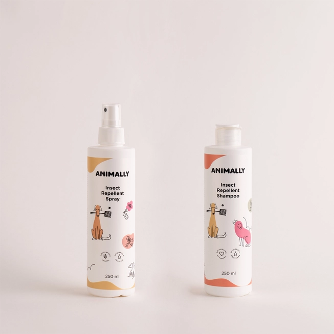 Animally Biologische Dieren Insecten spray - teken - vloeien - etherische olie 250 ml - Afbeelding 3