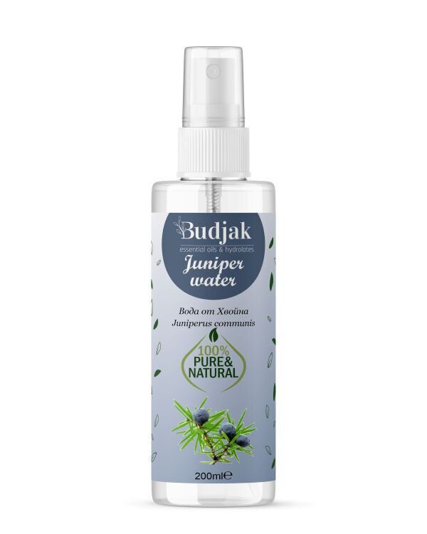 Biologische Jeneverbesbloemenwater (Juniperus communis) – zuivert - vet haar en huid - kalmeert ontstekingen 200ml - Afbeelding 2
