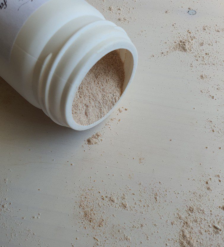 Puur Kamille gezicht scrub poeder - gevoelige huid - geen irritaties 75gr