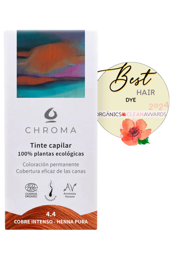 Biologische haar kleuring - henna poeder - kruiden - INTENSE KOPER 4.4 - natuurlijke verf - handschoenen en muts - Afbeelding 5
