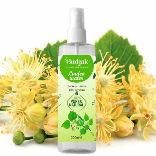 Biologische Linde (Tilia cordata) bloemenwater - gevoelige en vermoeide huid - verfrissend  200ml