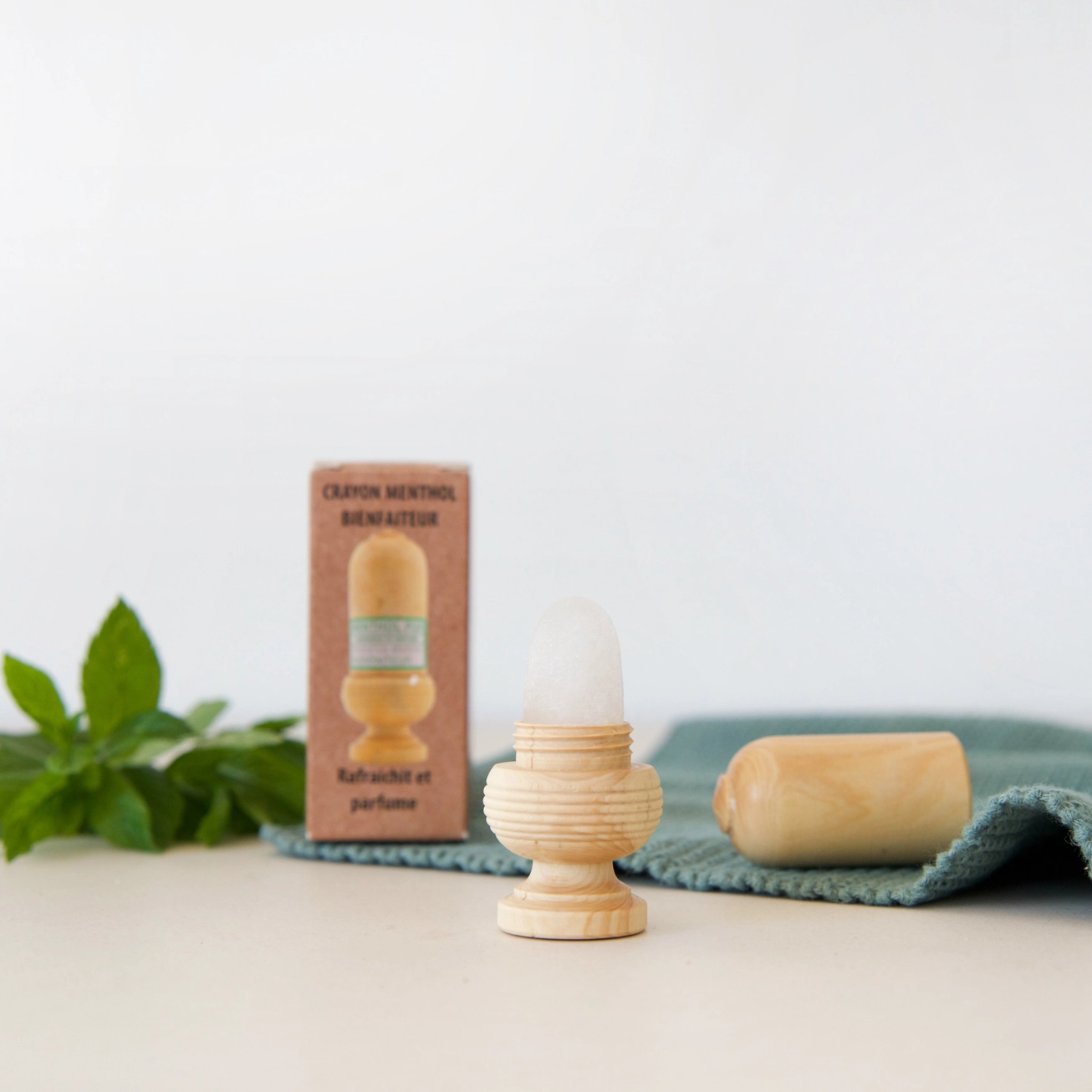 Effectieve Menthol stik tegen migraine - ontspant spieren - tas formaat - eco verpakking 1st