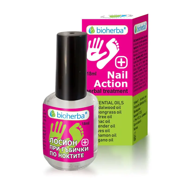 Set van 2 producten tegen schimmel op de nagels van handen en voeten - natuurlijke compositie 2x10ml - Afbeelding 2