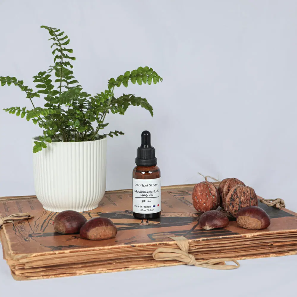 Niacinamide 8,5% met 4% N Acetyl Glucosamine gezicht serum - tegen hyperpigmentatie 30ml - Afbeelding 3