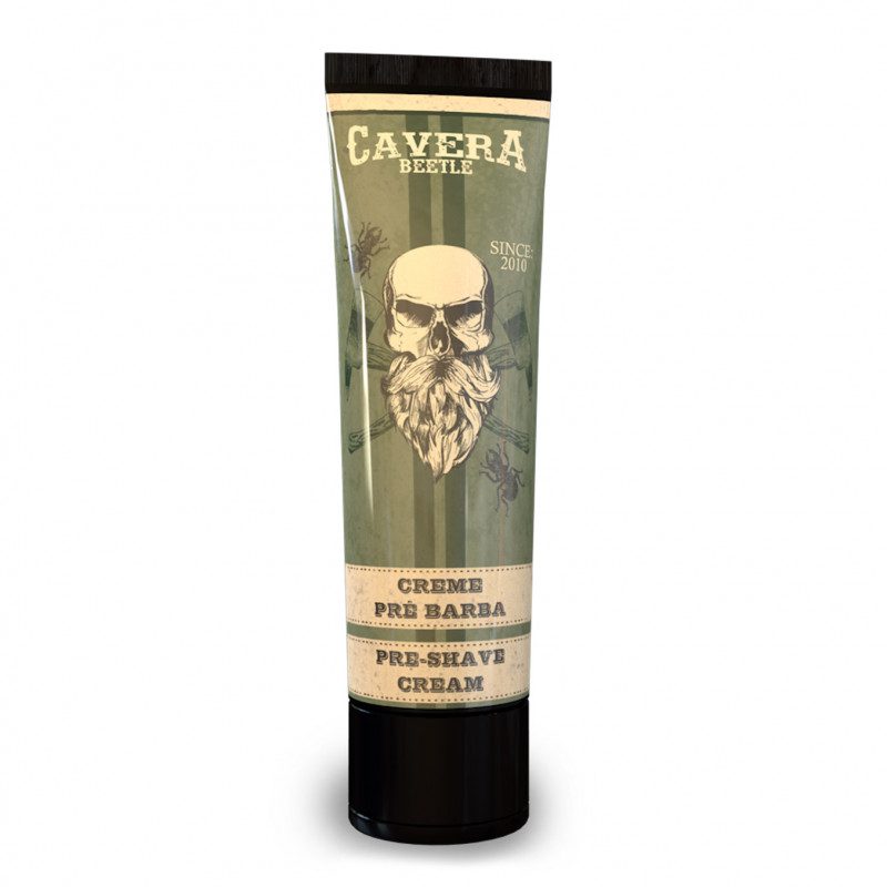 Heren voorbereiding scheer crème voor baard - pre-shave - verzachtende crème - shea boter - lavendel olie - makkelijke scheer beurt 100ml