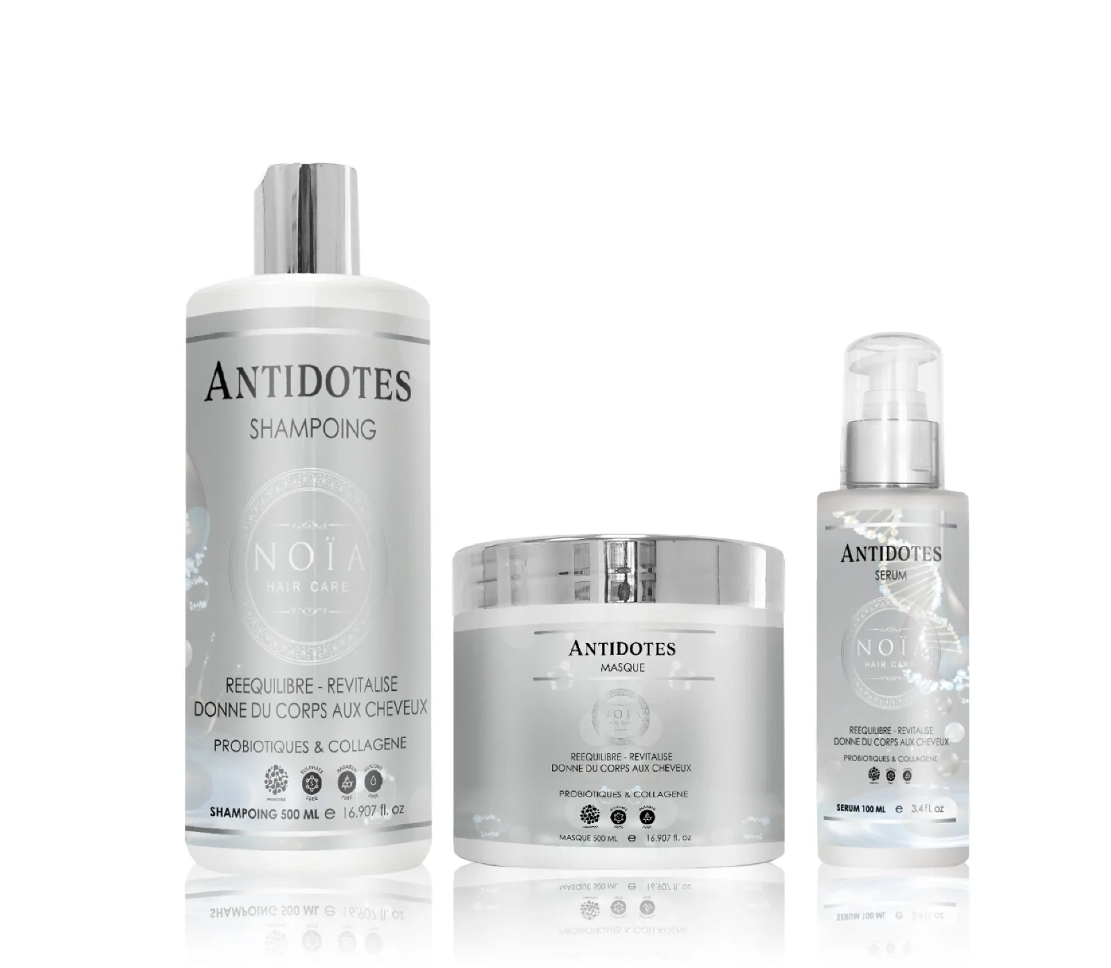 Noïa Luxe Professionele ANTIDOTES ontgiftend Haar serum - haar olie - Collageen - Probiotica - haar volume het haar 100ml - Afbeelding 2