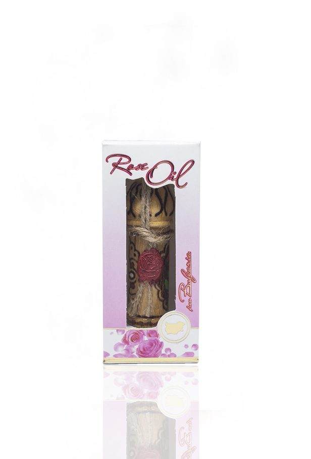 Biologische en puur etherische Rozenolie uit Bulgarije - Rosa Darmascena - huid - haar - welzijn - rust - 1ml
