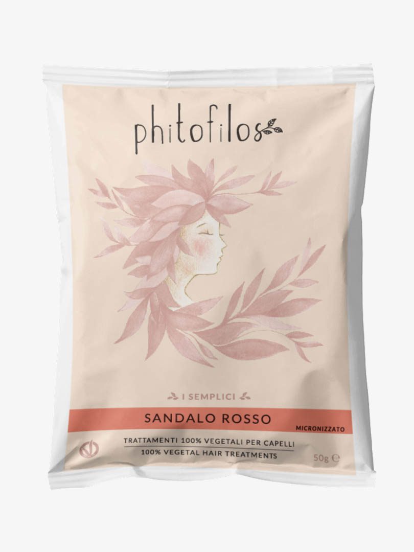 Gecertificeerde haar kleur, poeder henna, SANDAAL ROOD 50gr - Afbeelding 3