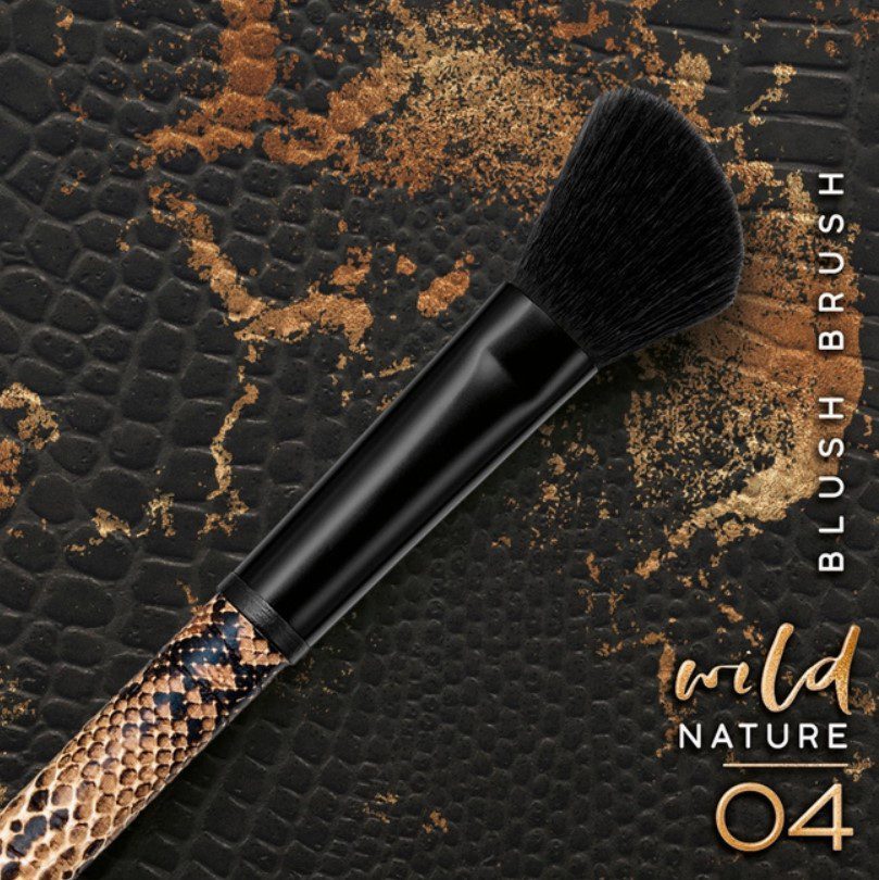 Beauty Make-up Tasje - Set van 2 producten en tas - wangen rouge - 6 kleuren - glitter en mat gezicht borstel - 2st - Afbeelding 5