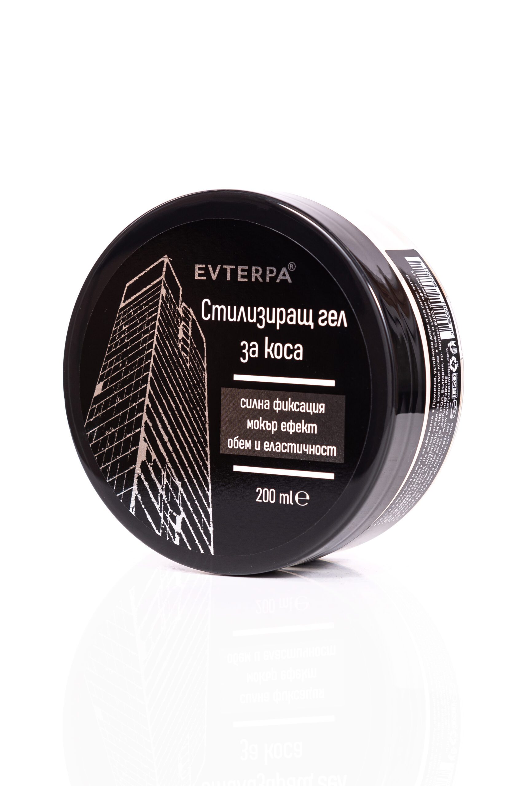 Haar gel met langdurige en sterke fixatie - wet-effect - natte wax effect 200ml