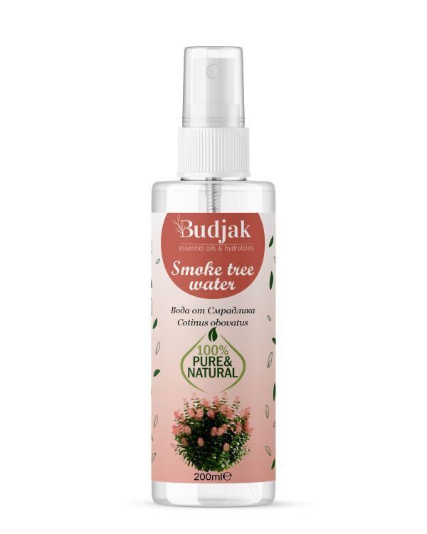 Biologische Sumak / Tetra (Cotinus coggygria) bloemenwater - acne geïrriteerde huid - vaginale - zuivert 200ml - Afbeelding 2