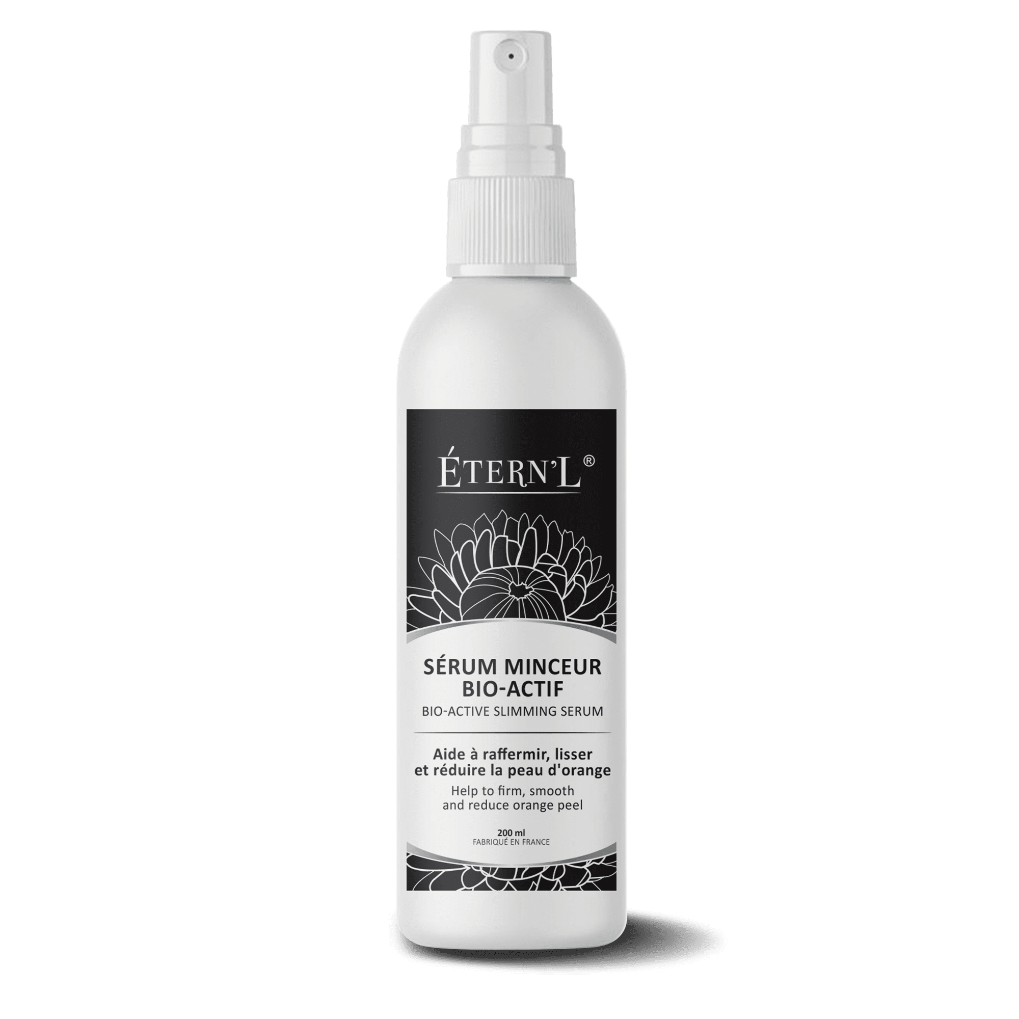 ÉTERN'L  doeltreffende afslank lichaam serum - cafeïne - verstevigd - cellulitis - spirulina - soja isoflavoriten 200ml